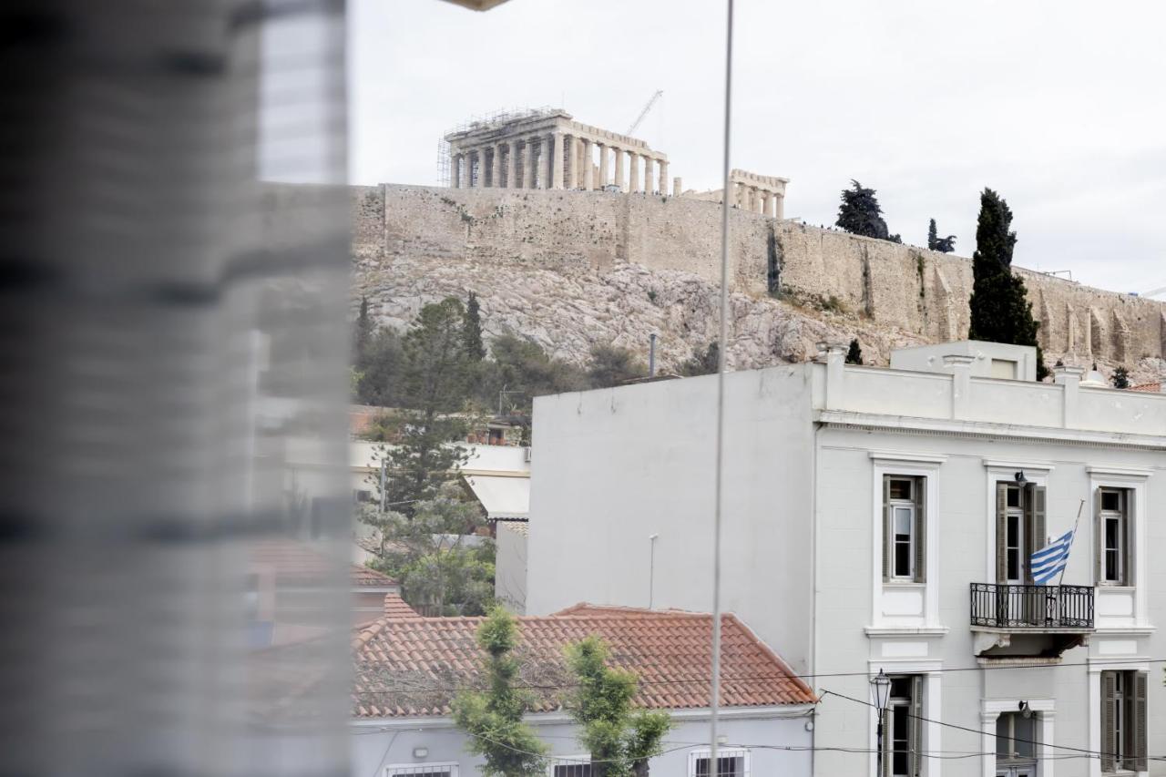Deco Marble Apt With Acropolis View Atenas Exterior foto